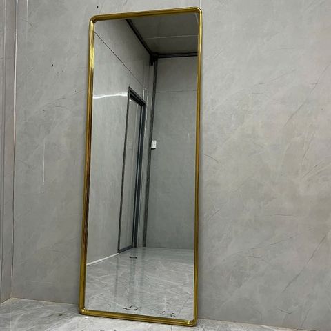 70x180cm Gương soi toàn thân inox AAArealhome BK inox mạ PVD vàng