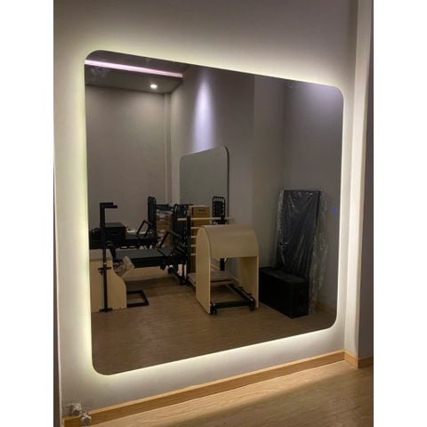 180x180cm Gương soi toàn thân AAArealhome Gương phòng tập gym yoga pilates fitness