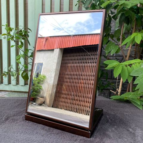 20x30cm Gương để bàn trang điểm AAArealhome SM1 Gương trang điểm để bàn Gương soi để bàn