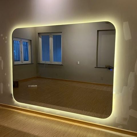 240x180cm Gương soi toàn thân AAArealhome Gương phòng tập gym yoga pilates fitness