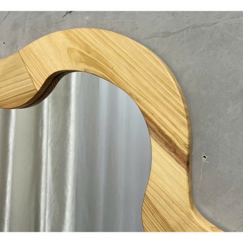 60x90cm Gương soi khung gỗ AAArealhome CD4phai N Gương soi tân cổ điển Indochine