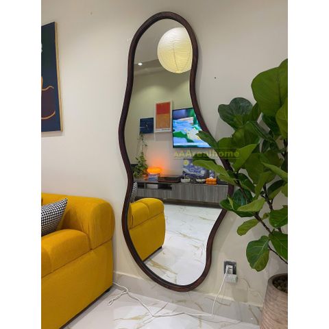 80x180cm Gương soi hạt đậu khung gỗ AAArealhome HD G Gương soi tân cổ điển Indochine
