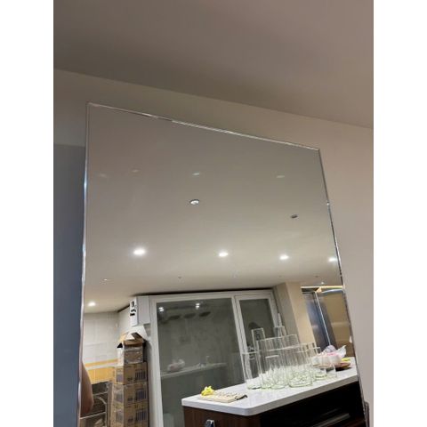 90x190cm Gương soi toàn thân Inox AAArealhome SM + Chân Inox Gương soi toàn thân Inox