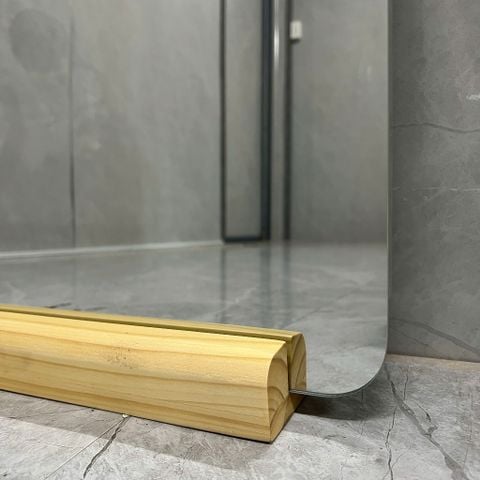 50x160cm Gương soi mài vòm AAArealhome V1KV + đế nhạt