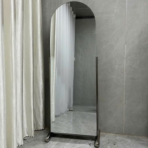 80x180cm Gương soi toàn thân inox AAArealhome V1KV + Chân Inox