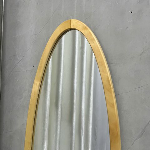 40x120cm Gương soi toàn thân khung gỗ AAArealhome EG Gương elip khung gỗ Gương toàn thân