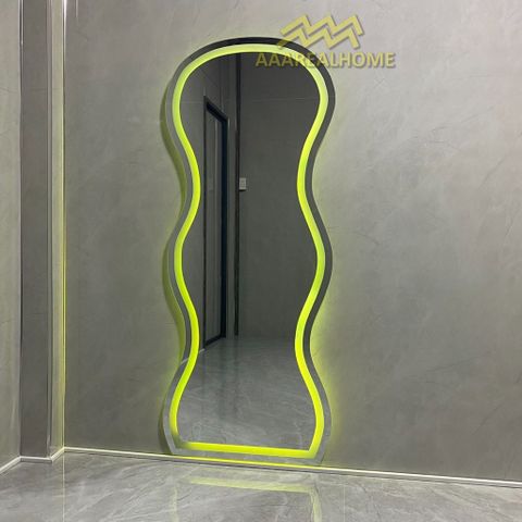 Đi tỉnh 70x170cm Gương soi sóng biển AAArealhome SB Gương sóng biển Gương soi lượn sóng Gương soi treo tường