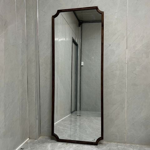 70x180cm Gương soi khung gỗ AAArealhome BK1 G Gương soi tân cổ điển Indochine
