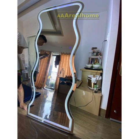 Đi tỉnh 70x170cm Gương soi sóng biển AAArealhome SB3 Gương sóng biển Gương soi lượn sóng Gương toàn thân