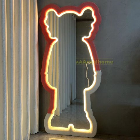 90x190cm Gương Kaws bọc nhung AAArealhome KNPC3M Kaws Mirror