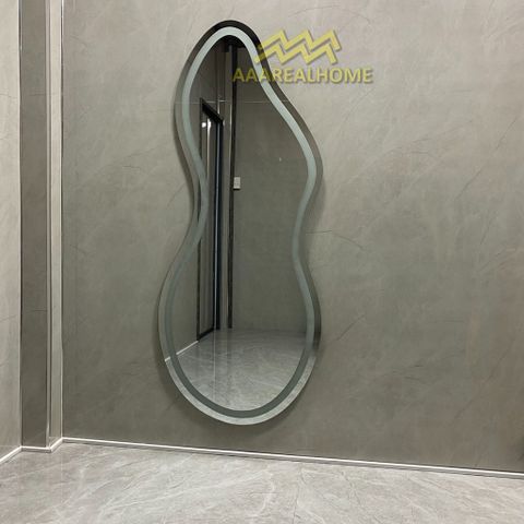90x180cm Gương soi hồ lô AAArealhome HL1 Gương hồ lô Gương soi treo tường Gương soi toàn thân đèn led cảm ứng