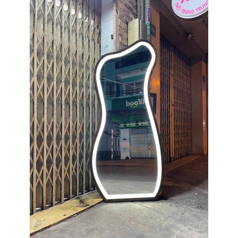 80x180cm Gương soi hồ lô khung gỗ AAArealhome HLGT