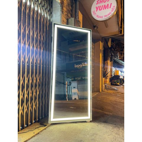 90x183cm Gương soi toàn thân đèn led AAArealhome SML Gương toàn thân viền siêu mỏng 5mm