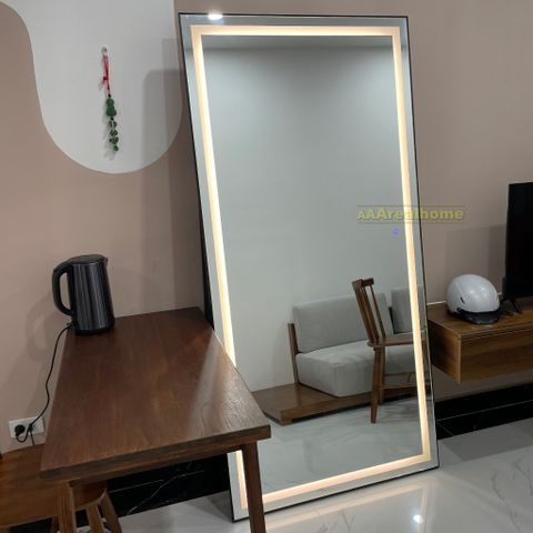 100x183cm Gương soi toàn thân đèn led AAArealhome SM PC
