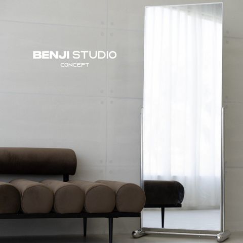 90x190cm Gương soi toàn thân Inox AAArealhome SM + Chân Inox Gương soi toàn thân Inox