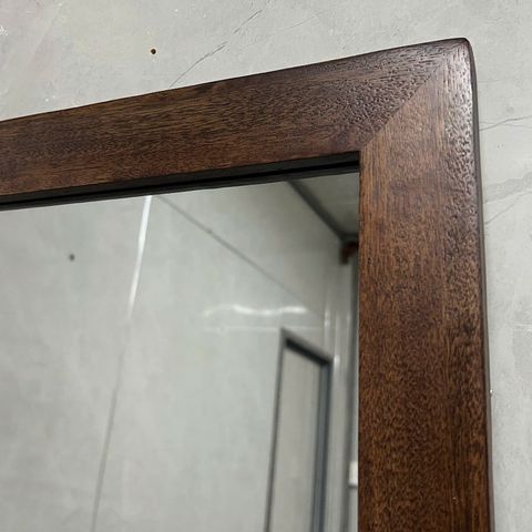 60x90cm Gương soi khung gỗ AAArealhome VG 5G dầu Gương trang điểm Gương nhà tắm