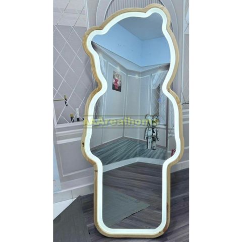 80x180cm Gương soi chú gấu khung gỗ AAArealhome GGT