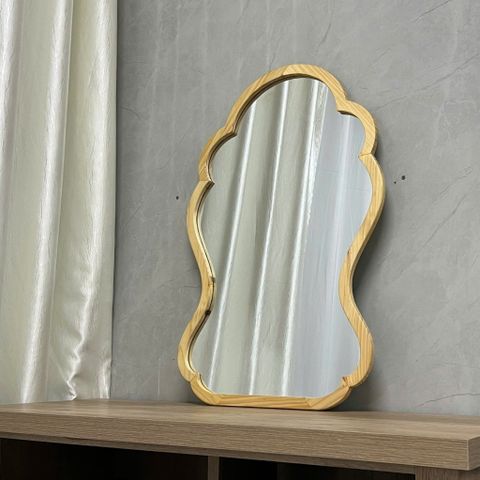 60x90cm Gương soi khung gỗ AAArealhome CD3 N Gương soi tân cổ điển Indochine