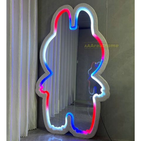120x210cm Gương Labubu bọc nhung AAArealhome LBBPCLD Labubu Mirror
