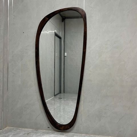 80x180cm Gương soi hạt đậu khung gỗ AAArealhome HD3 GT Gương soi tân cổ điển Indochine