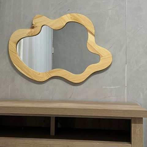60x90cm Gương soi khung gỗ AAArealhome CD4phai N Gương soi tân cổ điển Indochine