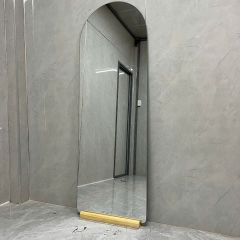 50x160cm Gương soi mài vòm AAArealhome V1KV + đế nhạt