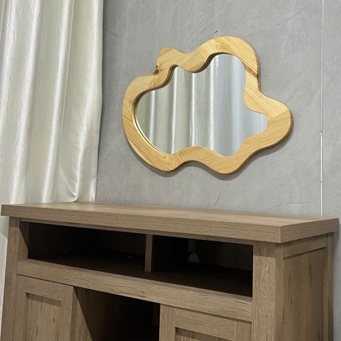 60x90cm Gương soi khung gỗ AAArealhome CD4phai N Gương soi tân cổ điển Indochine