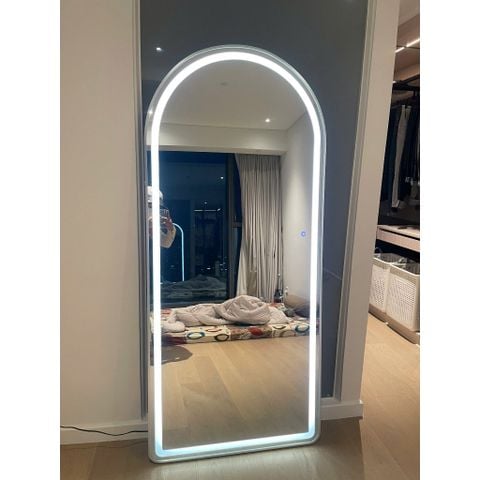 70x180cm Gương soi mái vòm khung nhôm AAArealhome V1NPC