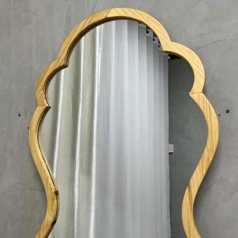 60x90cm Gương soi khung gỗ AAArealhome CD3 N Gương soi tân cổ điển Indochine