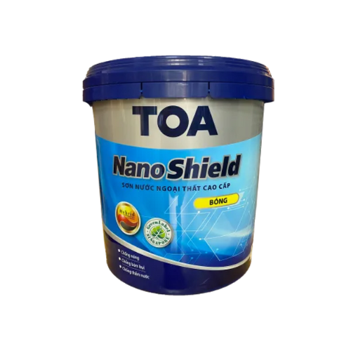  Sơn Ngoại Thất Toa NanoShield 15L -Trắng 