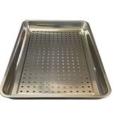  Khay Inox Đột Lỗ GN 1/1x100 