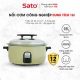  Nồi Cơm Điện Sato 16C011 ( Q16 ) 16L 