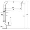  Vòi Rửa Bát Hafele Titus HT-C319 
