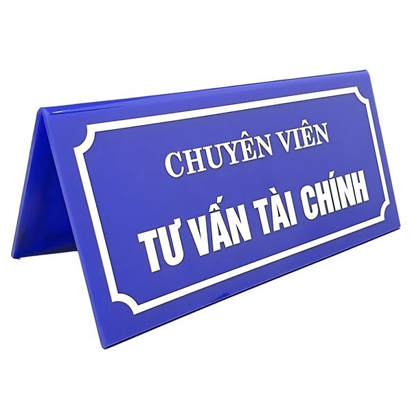  Bảng Mica Decal (50x60) cm Dày 5mm Có Trụ 