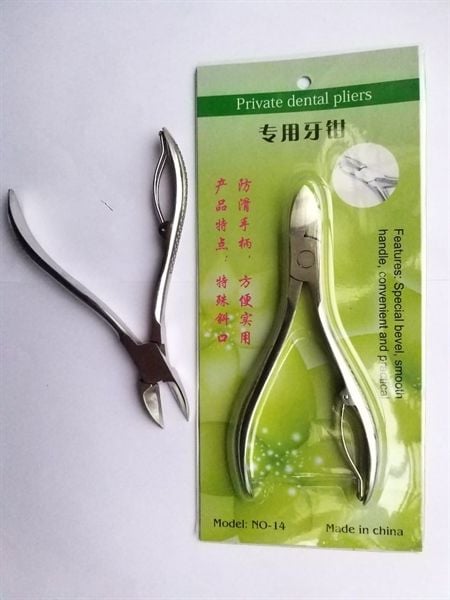  Kìm Bấm Răng Heo Inox - Trung Quốc 