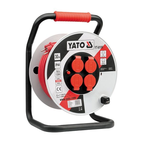  Ổ Cắm Quay Tay Yato YT-8106 16A-30M 