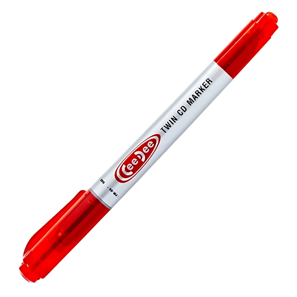  Bút Lông Dầu Thiên Long PM-04 Mực Đỏ 