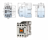  Khởi Động Từ LS MC-12b 3P 12A (1a1b) 