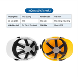  Nón Bảo Hộ Thùy Dương N40 Trắng 