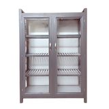  Tủ Kính Viền Nhôm (75x36x140x0,5)cm 