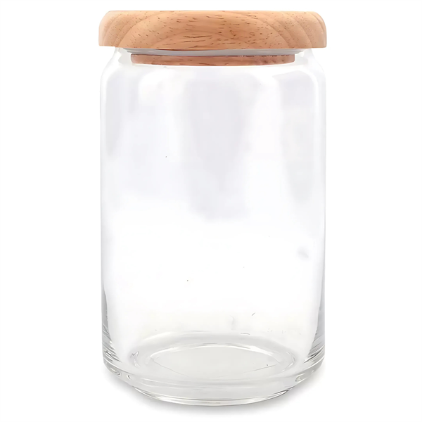  Hũ Thủy Tinh OceanPopJarWoodenLid750ML 