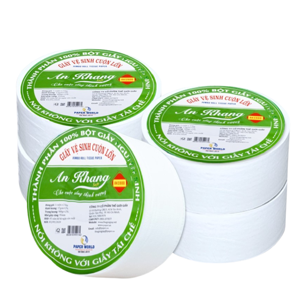  Giấy Vệ Sinh Cuộn Lớn An Khang AK900 