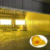  Rèm Nhựa PVC (160x220x0.3)mm Màu Vàng 