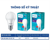  Bóng Đèn Led Bulb Philips 7W E27 3000K 
