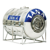  Bồn Inox 304 Tân Á 3000 L Ngang 