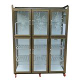  Tủ Kính Viền Nhôm (75x36x140x0,5)cm 