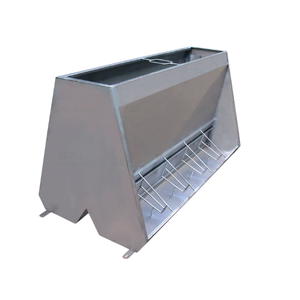  Máng Heo Cai Sữa INOX 201(2050x200x100x1)mm 