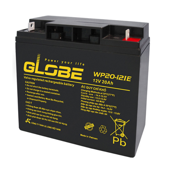  Bình Ắc Qui Globe WP20-12 (12V - 20Ah) 