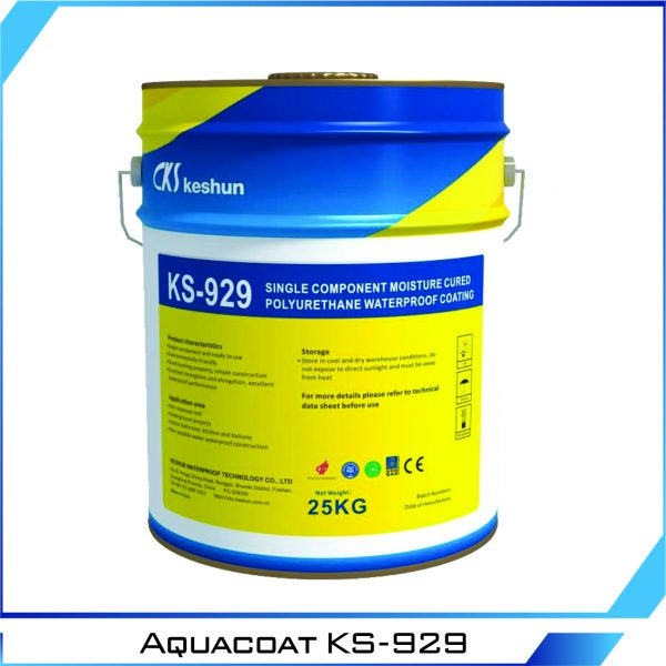 
    











    



        
    

Aquacoat KS-929: Lớp phủ chống thấm gốc polyurethane một thành phần


