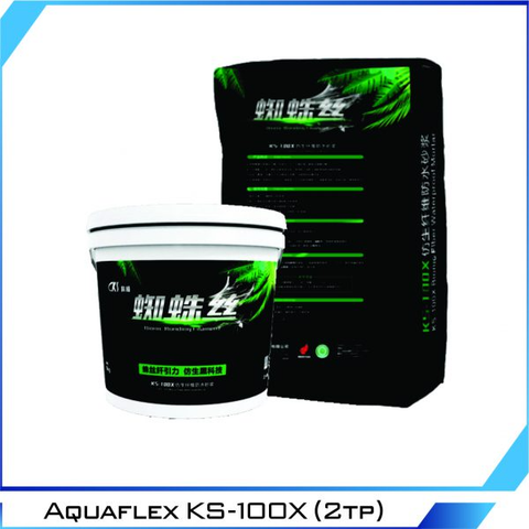 Aquaflex KS-100X: Vữa chống thấm cốt sợi sinh học hai thành phần